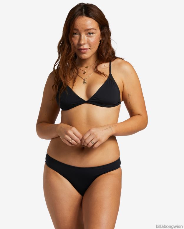 Billabong Wien 00V681260 | Billabong Sol Searcher Ceci Triangel-Bikinioberteil schwarzer Kieselstein Frauen