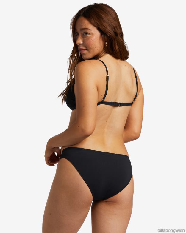 Billabong Wien 00V681260 | Billabong Sol Searcher Ceci Triangel-Bikinioberteil schwarzer Kieselstein Frauen