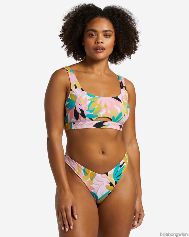 Billabong Wien 00V681270 | Billabong A/Div-Bikinioberteil mit vollem Tank und UPF 50 schwarz-multi Frauen