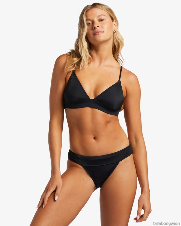 Billabong Wien 00V681283 | Billabong A/Div-Triangel-Bikinioberteil mit Bändern Schwarz Frauen