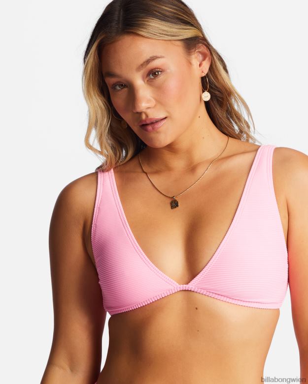Billabong Wien 00V681299 | Billabong Tanlines Ava Tank-Bikinioberteil rosa Benommenheit Frauen