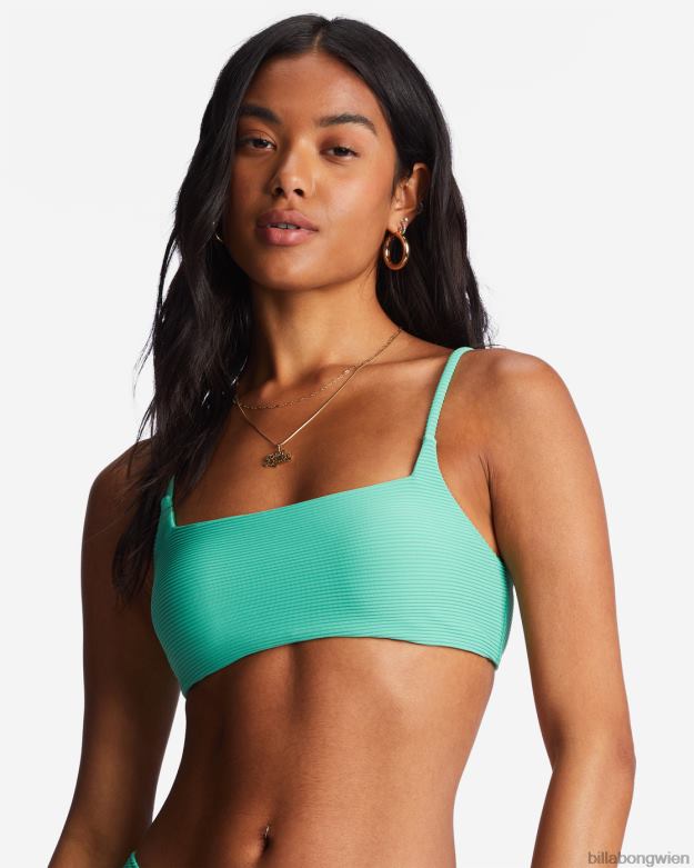 Billabong Wien 00V681305 | Billabong Tanlines Zoe Crop-Bikinioberteil süßes Gras Frauen