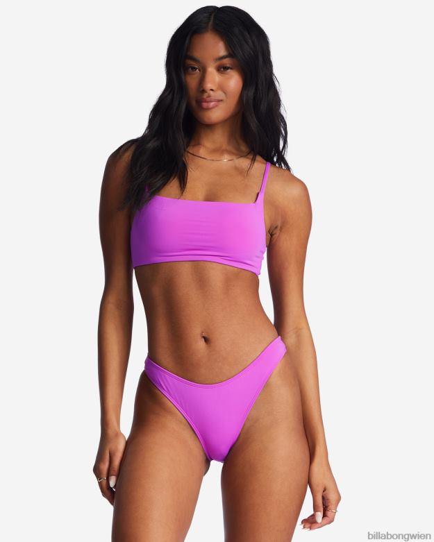 Billabong Wien 00V681309 | Billabong Sol Searcher Zoe Crop-Bikinioberteil helle Orchidee Frauen