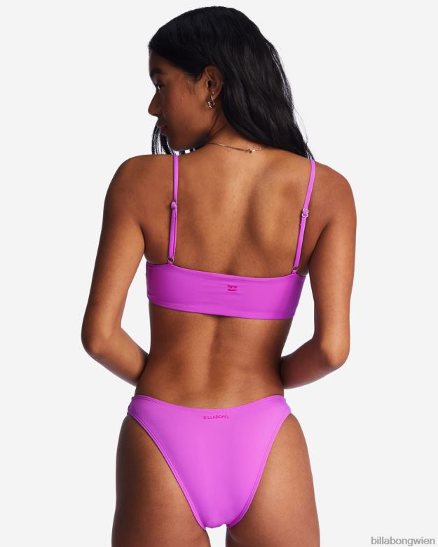 Billabong Wien 00V681309 | Billabong Sol Searcher Zoe Crop-Bikinioberteil helle Orchidee Frauen