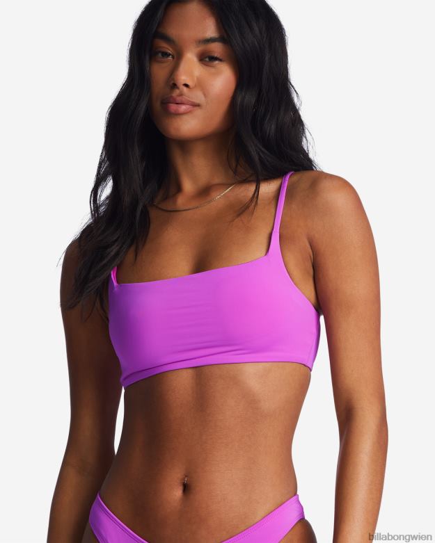 Billabong Wien 00V681309 | Billabong Sol Searcher Zoe Crop-Bikinioberteil helle Orchidee Frauen