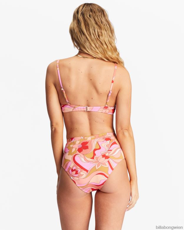 Billabong Wien 00V681315 | Billabong Hübsches, grooviges, quadratisches Bralette-Bikinioberteil multi Frauen
