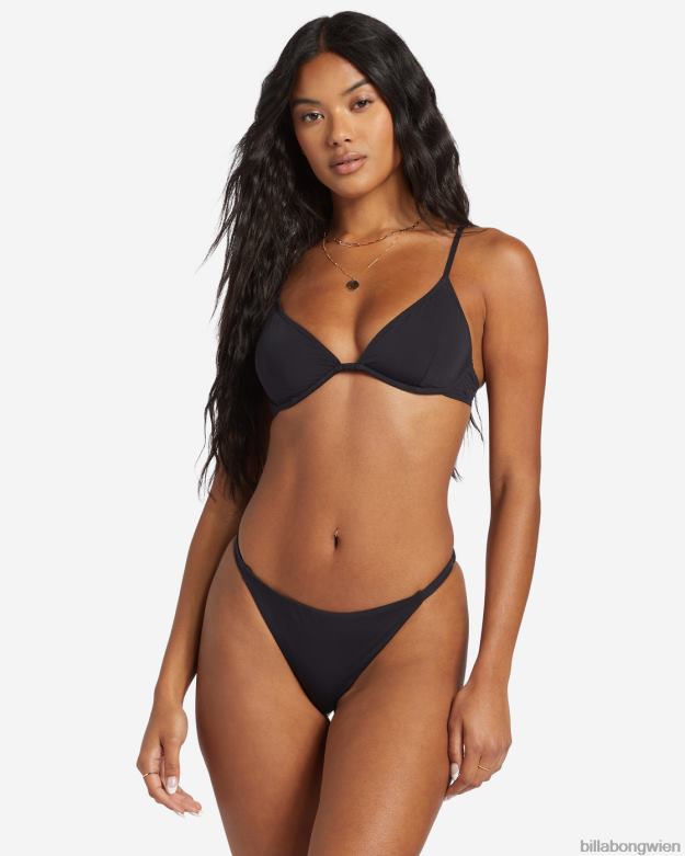 Billabong Wien 00V681321 | Billabong Sol Searcher Reese Bügel-Bikinioberteil schwarzer Kieselstein Frauen