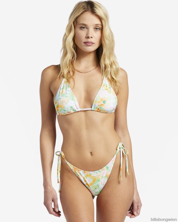 Billabong Wien 00V681332 | Billabong Weiches Rave-Triangel-Bikinioberteil Grün Frauen