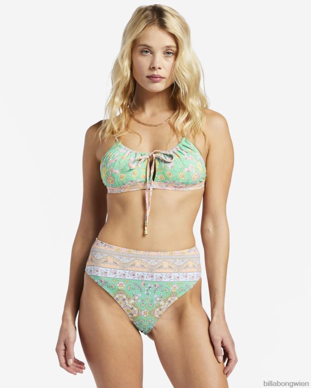 Billabong Wien 00V681350 | Billabong La Mer Coco Bralette-Bikinioberteil Grün Frauen