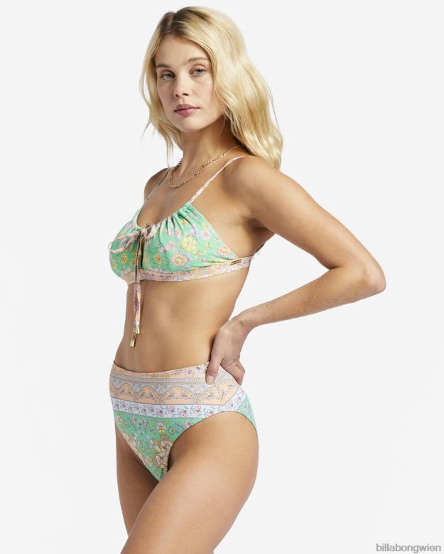Billabong Wien 00V681350 | Billabong La Mer Coco Bralette-Bikinioberteil Grün Frauen