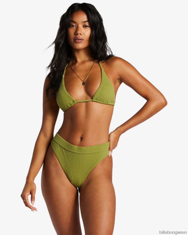 Billabong Wien 00V681368 | Billabong „So Dazed“-Bikinioberteil mit mehreren Triangeln grüne Augen Frauen