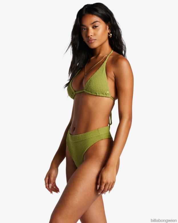 Billabong Wien 00V681368 | Billabong „So Dazed“-Bikinioberteil mit mehreren Triangeln grüne Augen Frauen