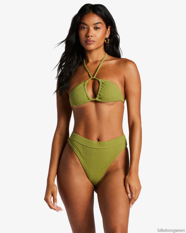 Billabong Wien 00V681368 | Billabong „So Dazed“-Bikinioberteil mit mehreren Triangeln grüne Augen Frauen