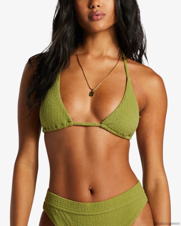 Billabong Wien 00V681368 | Billabong „So Dazed“-Bikinioberteil mit mehreren Triangeln grüne Augen Frauen