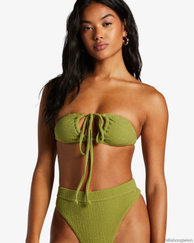 Billabong Wien 00V681368 | Billabong „So Dazed“-Bikinioberteil mit mehreren Triangeln grüne Augen Frauen