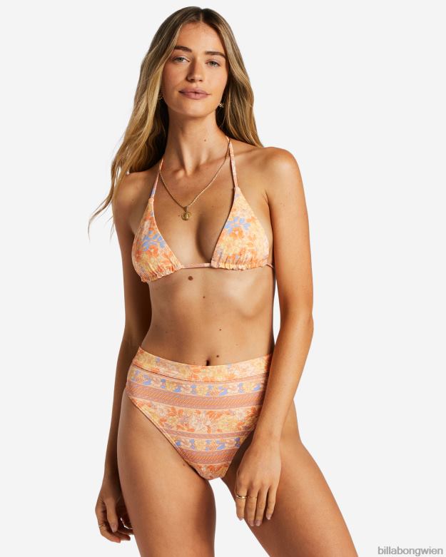 Billabong Wien 00V681372 | Billabong Fine by Me wendbares Triangel-Bikinioberteil helle Melone Frauen