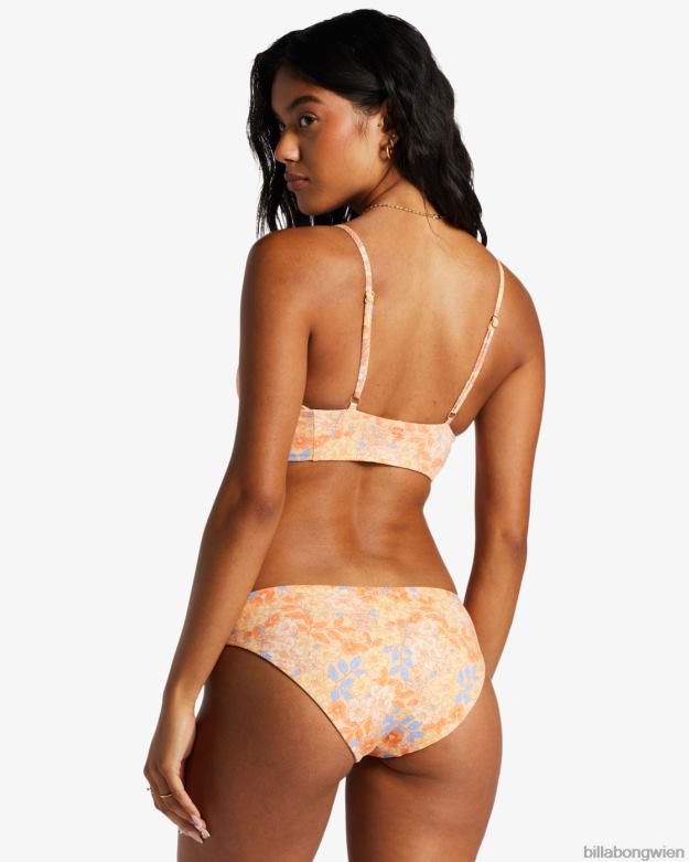 Billabong Wien 00V681381 | Billabong Fine by Me Wende-Bikinioberteil mit V-Ausschnitt helle Melone Frauen