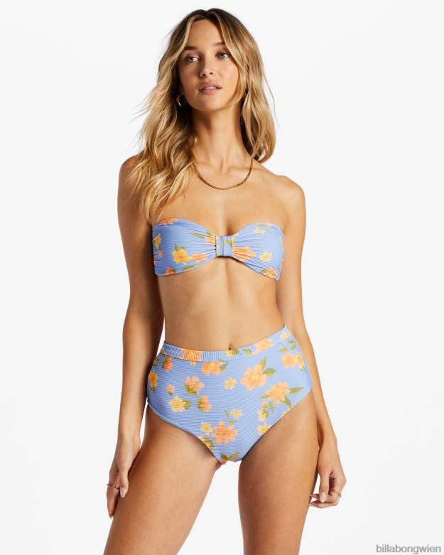 Billabong Wien 00V681389 | Billabong Lazy Days Tanlines Bandeau-Bikinioberteil aus heiterem Himmel Frauen
