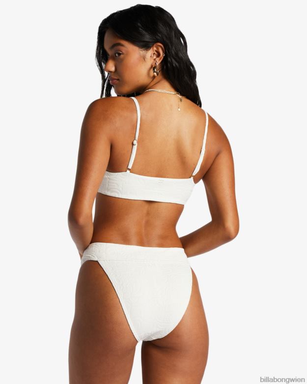 Billabong Wien 00V681391 | Billabong Sun Trip Tiki Zoe Crop-Bikinioberteil Salzkristall Frauen