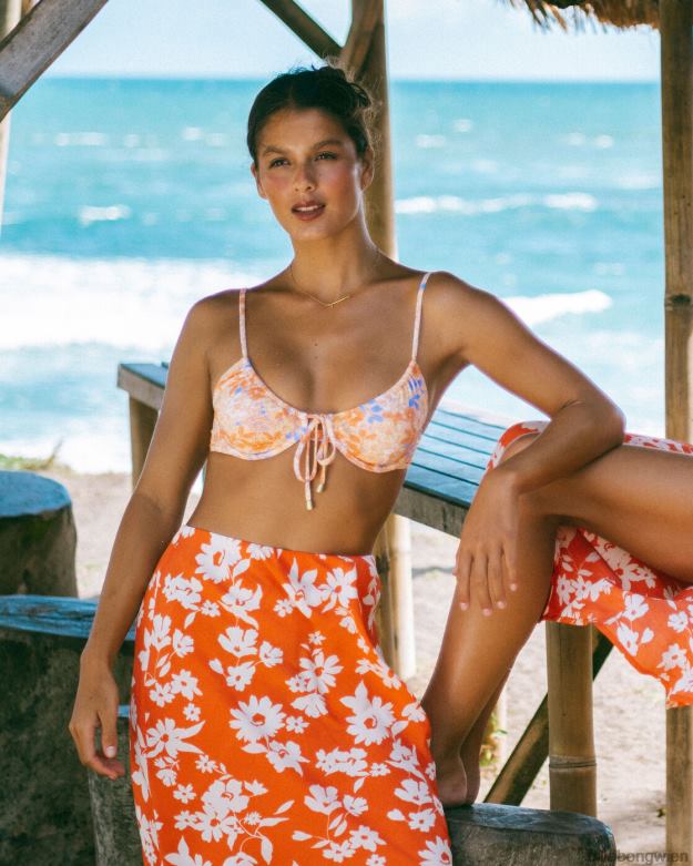Billabong Wien 00V681392 | Billabong Feines Bikinioberteil „ella bra“ von mir helle Melone Frauen