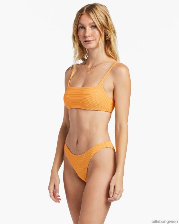 Billabong Wien 00V681406 | Billabong Tanlines Zoe Crop-Bikinioberteil Orangenschale Frauen