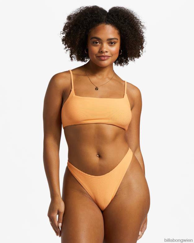 Billabong Wien 00V681406 | Billabong Tanlines Zoe Crop-Bikinioberteil Orangenschale Frauen