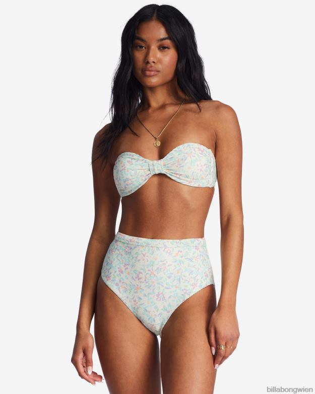 Billabong Wien 00V681411 | Billabong Sweet Oasis Tanlines Bandeau-Bikinioberteil Salzkristall Frauen