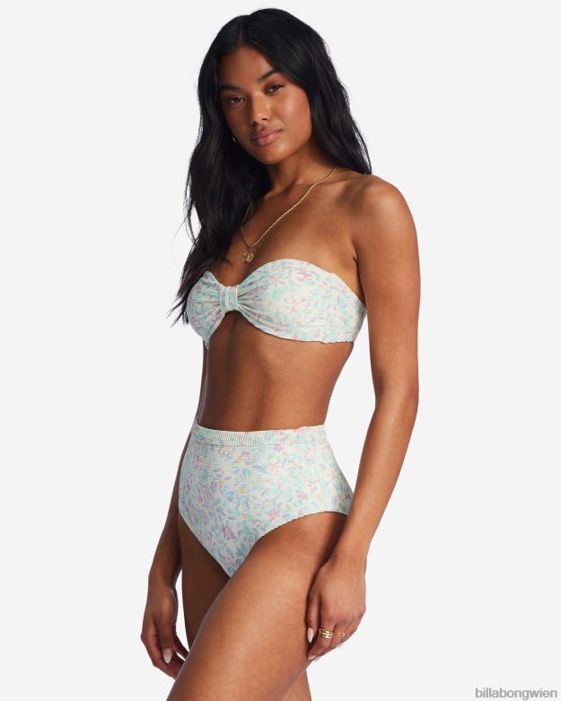 Billabong Wien 00V681411 | Billabong Sweet Oasis Tanlines Bandeau-Bikinioberteil Salzkristall Frauen