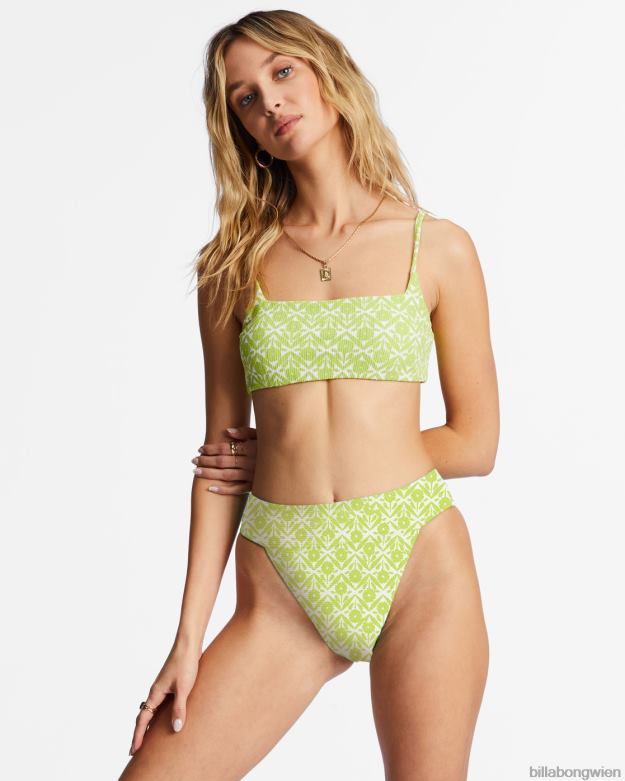 Billabong Wien 00V681427 | Billabong Das ist ein süßes Zoe-Crop-Bikinioberteil süße Limette Frauen