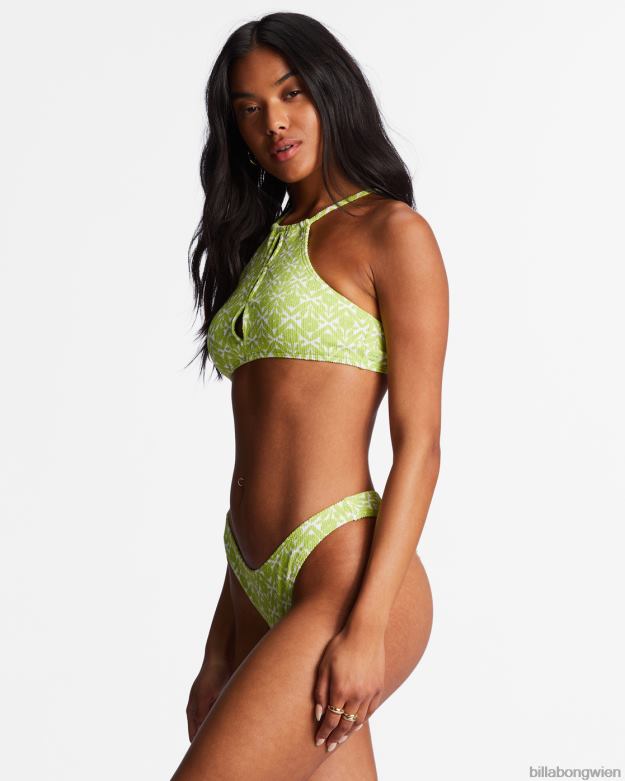 Billabong Wien 00V681429 | Billabong Das ist ein süßes Bikinioberteil mit hohem Ausschnitt süße Limette Frauen