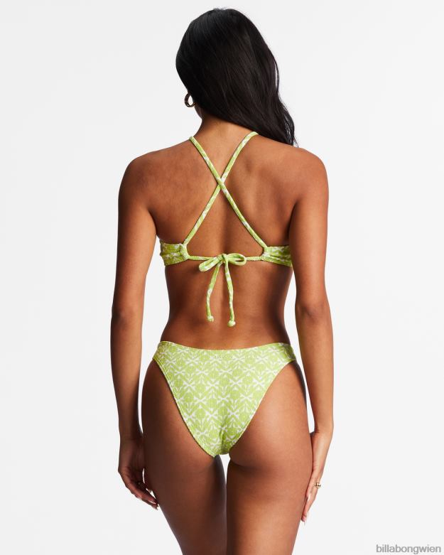 Billabong Wien 00V681429 | Billabong Das ist ein süßes Bikinioberteil mit hohem Ausschnitt süße Limette Frauen