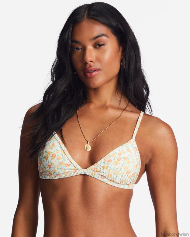 Billabong Wien 00V681446 | Billabong Aint She Sweet Tanlines Ceci Triangel-Bikinioberteil Salzkristall Frauen