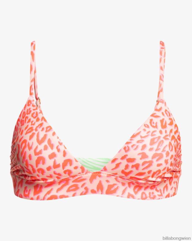 Billabong Wien 00V681463 | Billabong Wende-Triangel-Bikinioberteil „Lei Low Rev“. multi Frauen