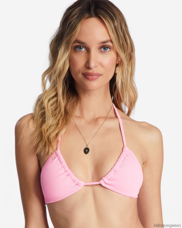Billabong Wien 00V681488 | Billabong Tanlines Multi-Triangel-Bikinioberteil rosa Benommenheit Frauen