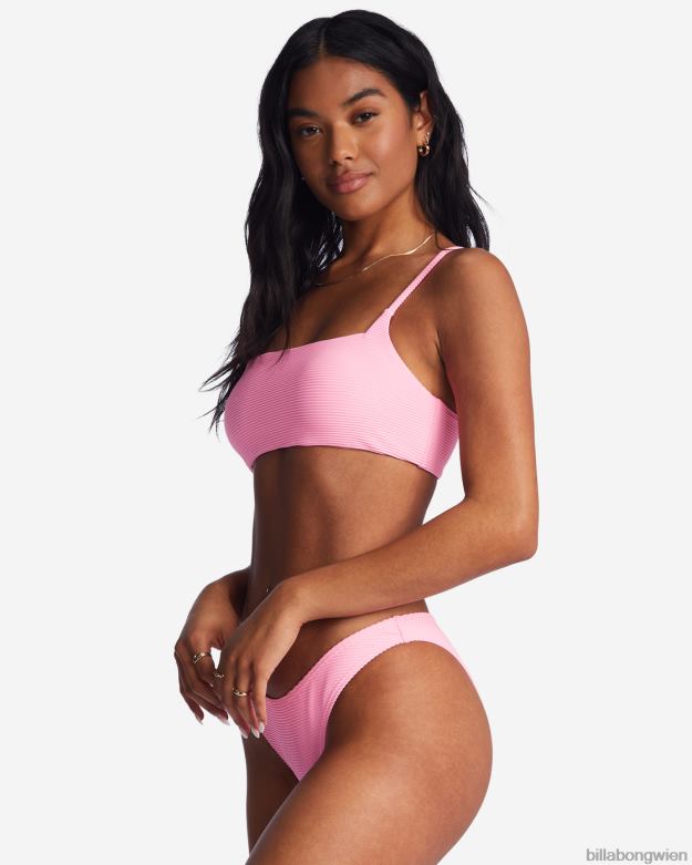 Billabong Wien 00V681492 | Billabong Tanlines Zoe Crop-Bikinioberteil rosa Benommenheit Frauen
