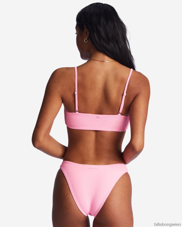 Billabong Wien 00V681492 | Billabong Tanlines Zoe Crop-Bikinioberteil rosa Benommenheit Frauen