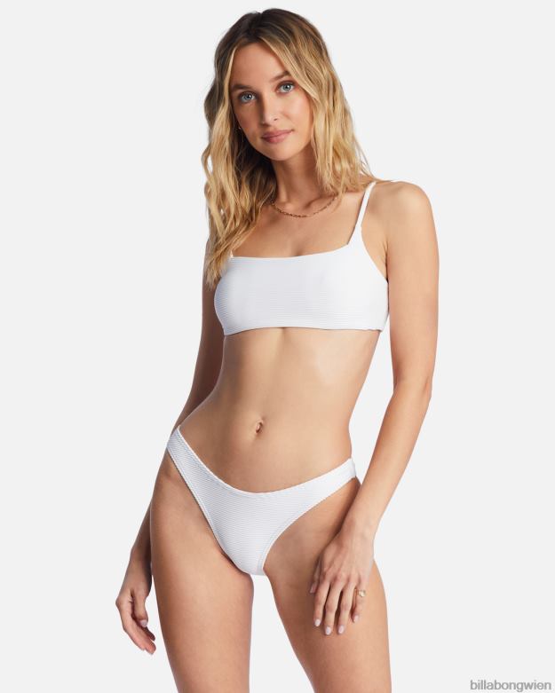 Billabong Wien 00V681495 | Billabong Tanlines Zoe Crop-Bikinioberteil Weiß Frauen
