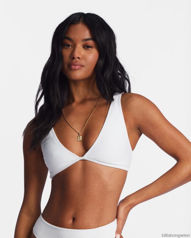Billabong Wien 00V681497 | Billabong Tanlines Ava Tank-Bikinioberteil Weiß Frauen