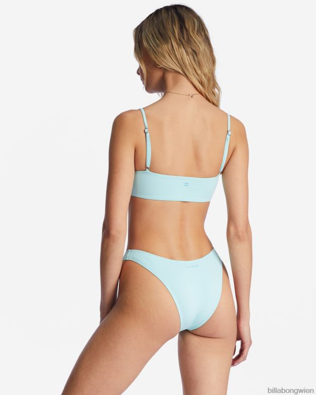 Billabong Wien 00V681509 | Billabong Sol Searcher Zoe Crop-Bikinioberteil reines Aqua Frauen
