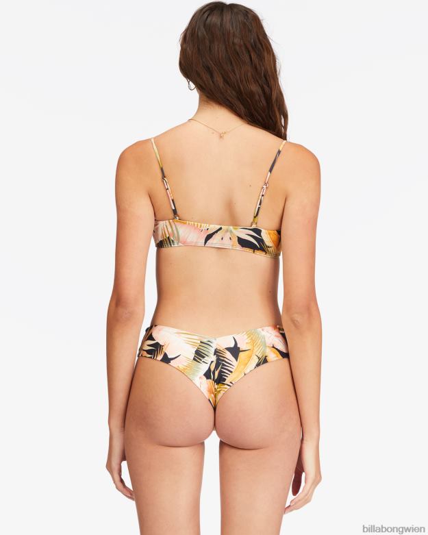 Billabong Wien 00V681526 | Billabong Mini-Crop-Bikinioberteil von Wave Tribe Dschungelnacht Frauen