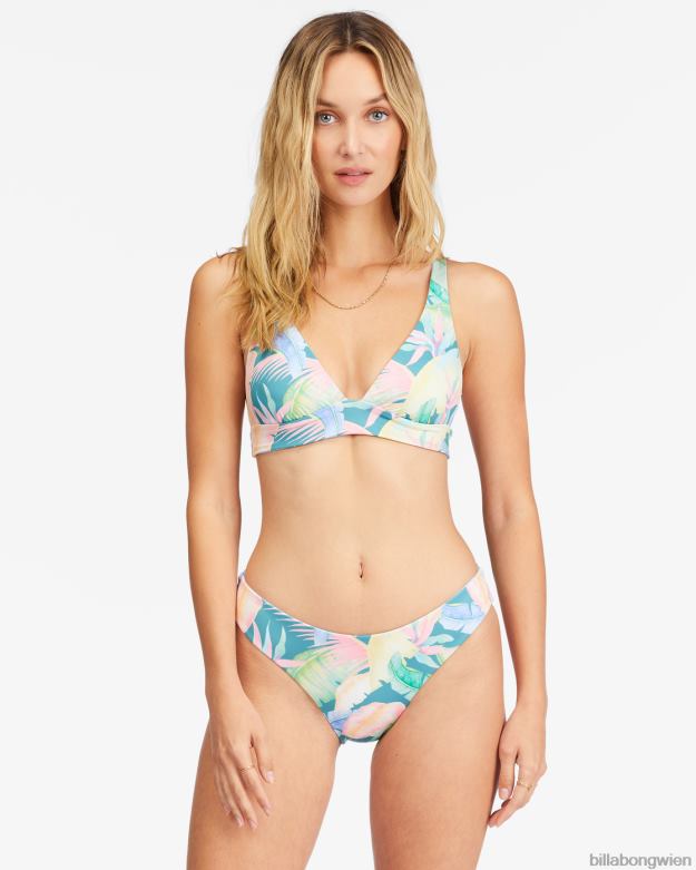 Billabong Wien 00V681533 | Billabong Triangel-Bikinioberteil mit Bändern von Rides and Tides zum Wenden multi Frauen