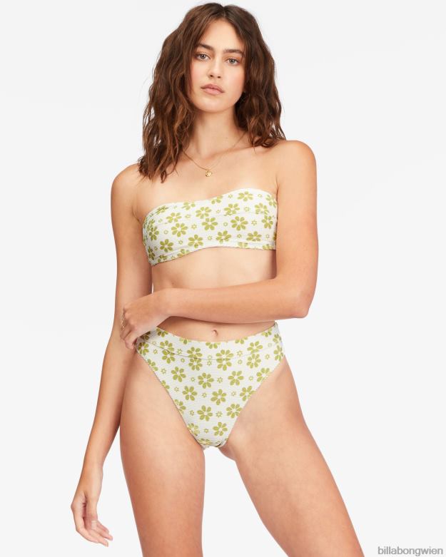 Billabong Wien 00V681554 | Billabong Daisy-Chain-Röhren-Bikinioberteil Salzkristall Frauen