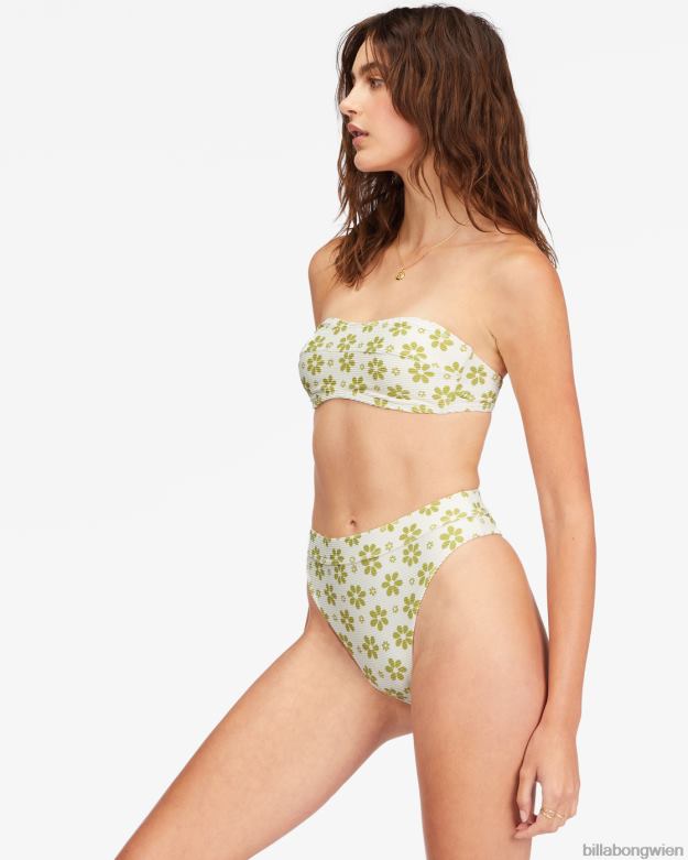 Billabong Wien 00V681554 | Billabong Daisy-Chain-Röhren-Bikinioberteil Salzkristall Frauen