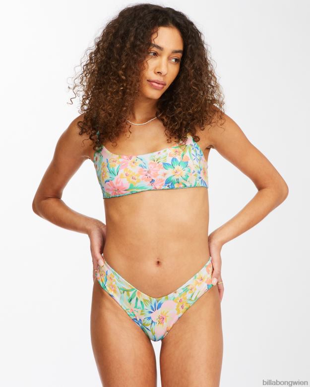 Billabong Wien 00V681590 | Billabong Sweet Tropics Skinny Mini-Wende-Bikinioberteil multi Frauen
