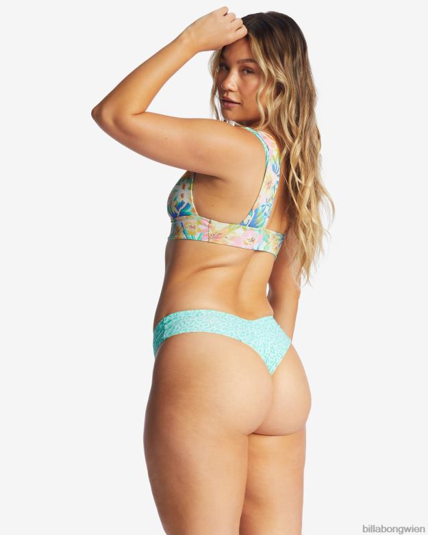 Billabong Wien 00V681592 | Billabong Sweet Tropics Wende-Bikinioberteil mit tiefem Ausschnitt multi Frauen