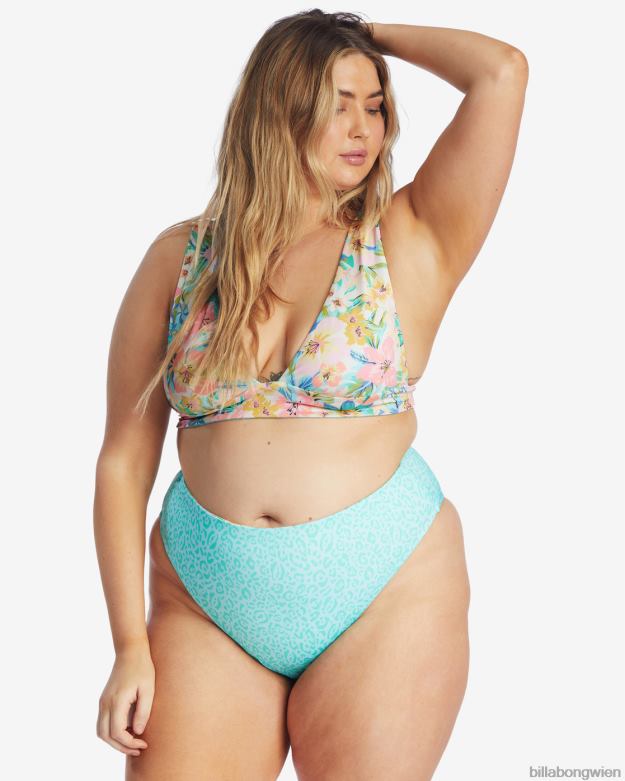 Billabong Wien 00V681592 | Billabong Sweet Tropics Wende-Bikinioberteil mit tiefem Ausschnitt multi Frauen