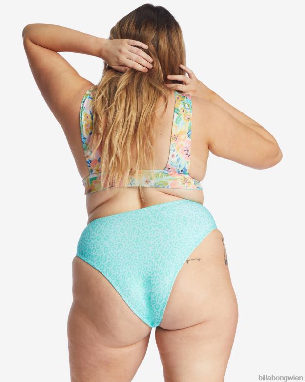 Billabong Wien 00V681592 | Billabong Sweet Tropics Wende-Bikinioberteil mit tiefem Ausschnitt multi Frauen