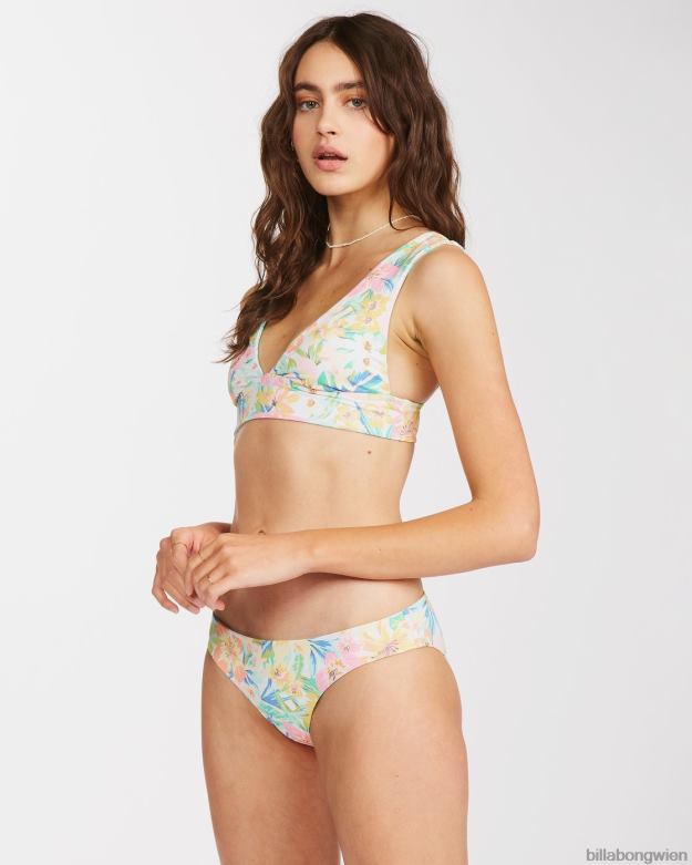 Billabong Wien 00V681592 | Billabong Sweet Tropics Wende-Bikinioberteil mit tiefem Ausschnitt multi Frauen