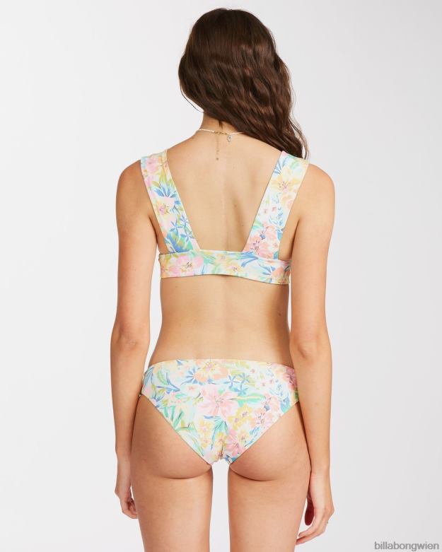 Billabong Wien 00V681592 | Billabong Sweet Tropics Wende-Bikinioberteil mit tiefem Ausschnitt multi Frauen