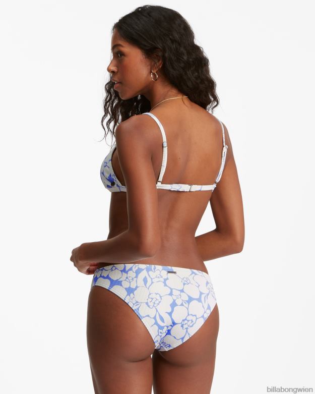 Billabong Wien 00V681617 | Billabong Jenseits des blauen Ceci-Triangel-Bikinioberteils Salzkristall Frauen